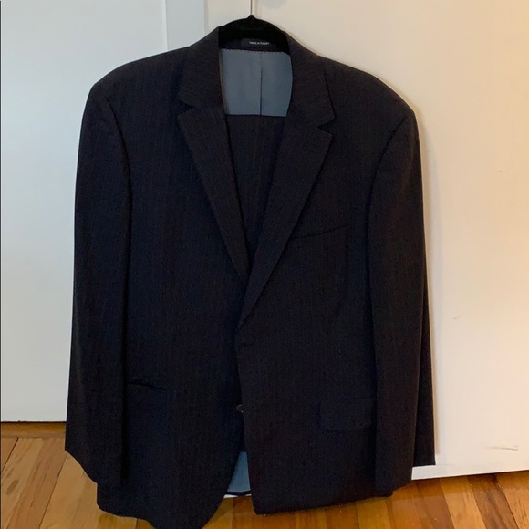 Hugo Boss Navy Pinstripe Full Suite.